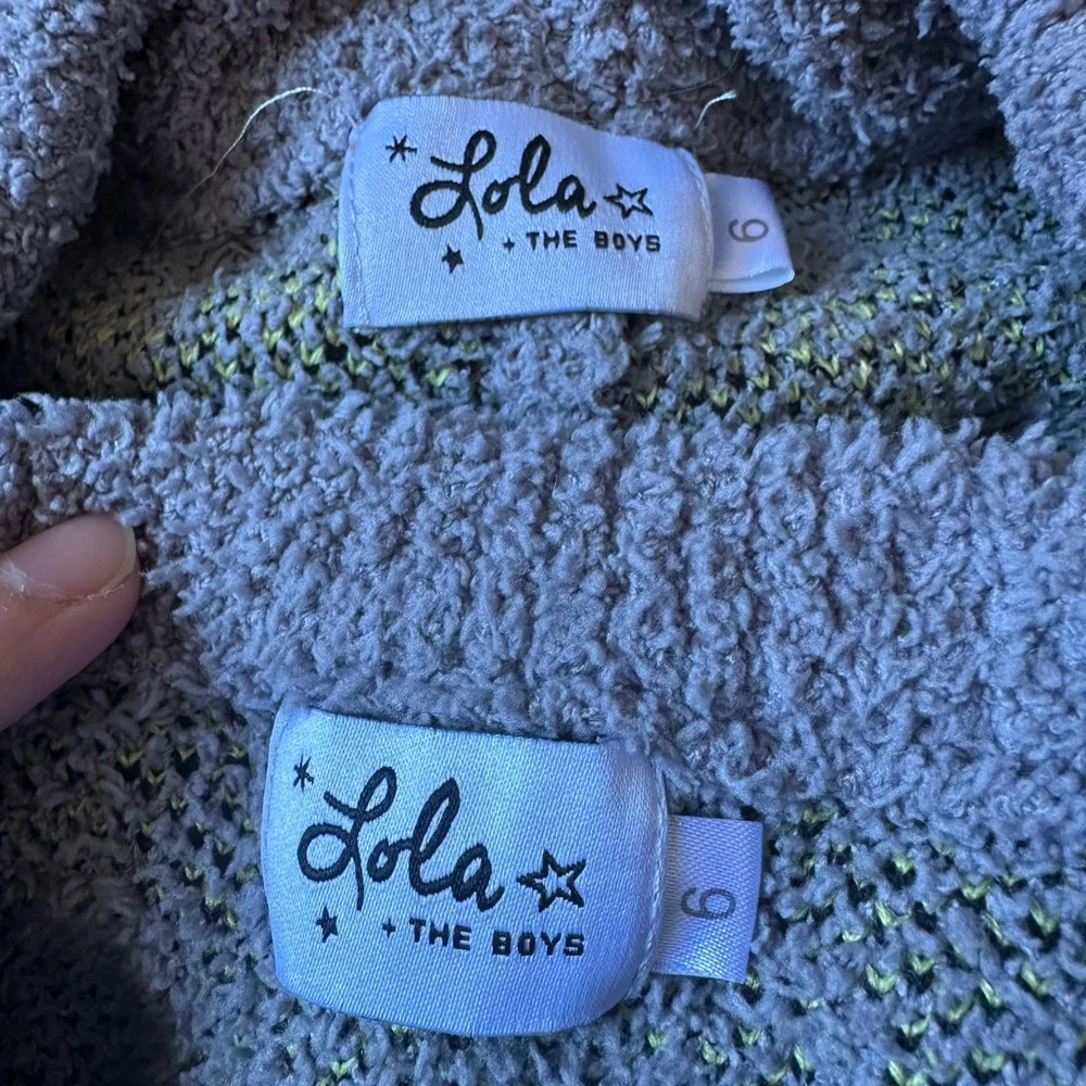 Lola + The Boys Cozy Dinosaur Fuzzy Sweatsuit Gender Neutral